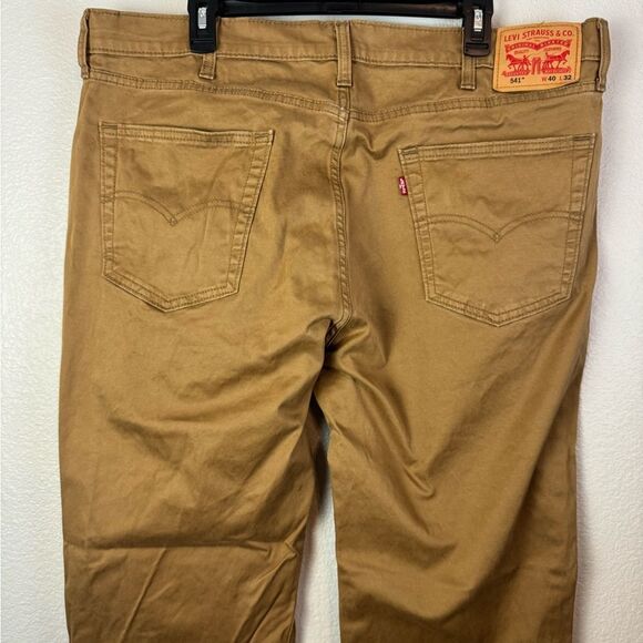 Levi's 541 Mens Tan Khaki Pants Jeans Size 40x32 - Picture 7 of 11